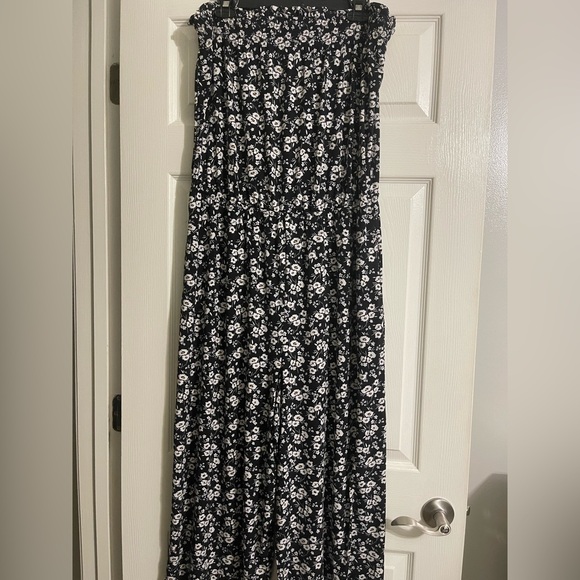 Plus Maurices Strapless Dressy Pant Romper - Picture 1 of 6